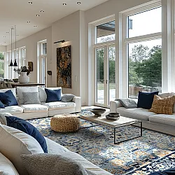 Wilton - Fernana (blauw/multi)