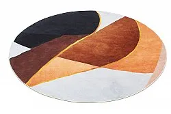 Ronde vloerkleden - Hazel (oranje/multi)