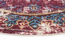 Rond vloerkleed - Idri (bordeaux/multi)