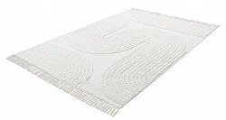 Hoogpolig vloerkleed - Jovie Natural Cotton Shaggy (offwhite)