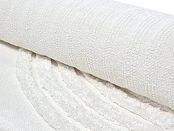 Hoogpolig vloerkleed - Jovie Natural Cotton Shaggy (offwhite)