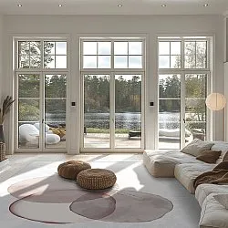 Wilton - Layon (grijs/roze)