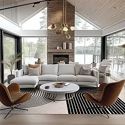 Wilton - Lecce (zwart/beige)