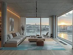 Wilton - Lesley (blauw/grijs/turkoois)