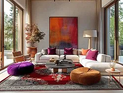 Wilton - Lice (rood/multi)