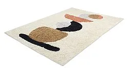 Hoogpolig vloerkleed - Mantona Natural Cotton Shaggy (multi)