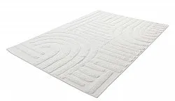 Hoogpolig vloerkleed - Margo Natural Cotton Shaggy (offwhite)