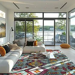 Wilton - Misare (blauw/multi)