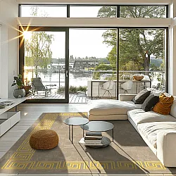 Wilton - Myra (beige/geel)