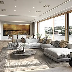 Wilton - Mytos (beige/wit)
