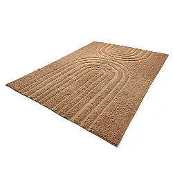 Hoogpolig vloerkleed - Navarra Natural Cotton Shaggy (beige)