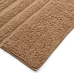 Hoogpolig vloerkleed - Navarra Natural Cotton Shaggy (beige)