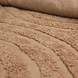 Hoogpolig vloerkleed - Navarra Natural Cotton Shaggy (beige)