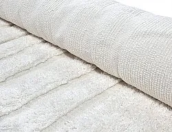 Ronde vloerkleden - Navarra Natural Cotton Shaggy (wit)