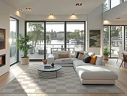 Wilton - Nevada (beige/wit)