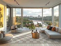 Wilton - Nevada (beige/wit)