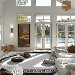 Wilton - Olympia (zwart/wit)