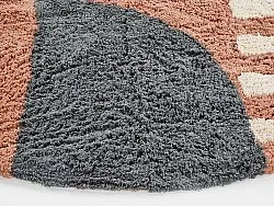 Ronde vloerkleden - Osmery Natural Cotton Shaggy (multi)