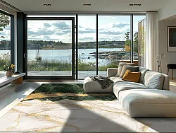 Wilton - Padova (groen/wit/goud)