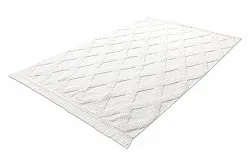 Hoogpolig vloerkleed - Pamplona Natural Cotton Shaggy (offwhite)