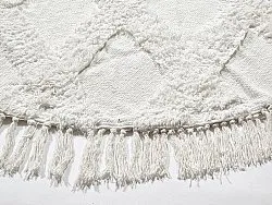 Ronde vloerkleden - Pamplona Natural Cotton Shaggy (offwhite)