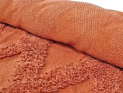 Hoogpolig vloerkleed - Pamplona Natural Cotton Shaggy (terracotta)