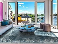 Wilton - Santi (blauw/beige)