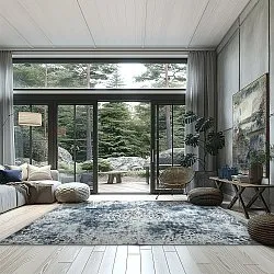 Wilton - Santi (blauwachtig grijs/wit)