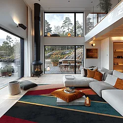 Wilton - Sanya (rood/multi)