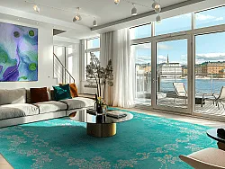 Wilton - Taknis (turkoois)