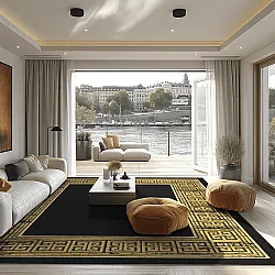 Wilton - Tilos (zwart/goud)