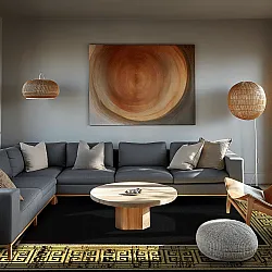 Wilton - Tilos (zwart/goud)