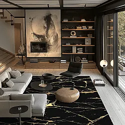 Wilton - Vieste (zwart/goud)