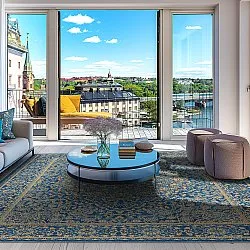 Wilton - Vinadio (blauw/goud)