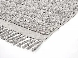 Hoogpolig vloerkleed - Willow Natural Cotton Shaggy (greige)