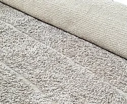 Ronde vloerkleden - Willow Natural Cotton Shaggy (greige)