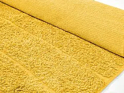 Hoogpolig vloerkleed - Willow Natural Cotton Shaggy (geel)