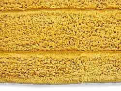 Ronde vloerkleden - Willow Natural Cotton Shaggy (geel)