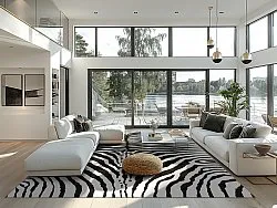 Wilton - Zebra (zwart/wit)