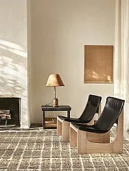 Hoogpolig vloerkleed - Zola Natural Cotton Shaggy (beige)