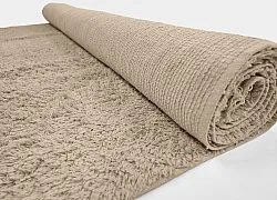 Hoogpolig vloerkleed - Alba Natural Cotton Shaggy (beige)