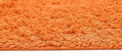 Hoogpolig vloerkleed - Alba Natural Cotton Shaggy (oranje)