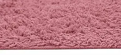 Hoogpolig vloerkleed - Alba Natural Cotton Shaggy (roze)