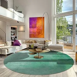 Rond vloerkleed - Artena (lichtgroen)