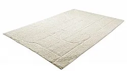 Hoogpolig vloerkleed - Cremona Natural Cotton Shaggy (offwhite)