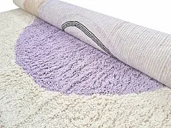 Hoogpolig vloerkleed - Londa Natural Cotton Shaggy (multi)