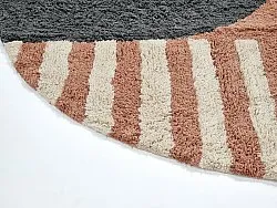 Ovaal tapijt - Osmery Natural Cotton Shaggy (multi)