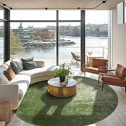 Rond vloerkleed - Lynton (groente)