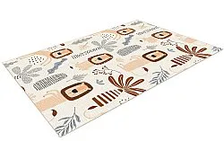 Kindervloerkleed - Lion Friends (beige)