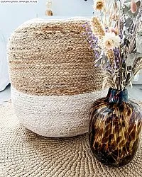 Ronde vloerkleden - Medina (jute)